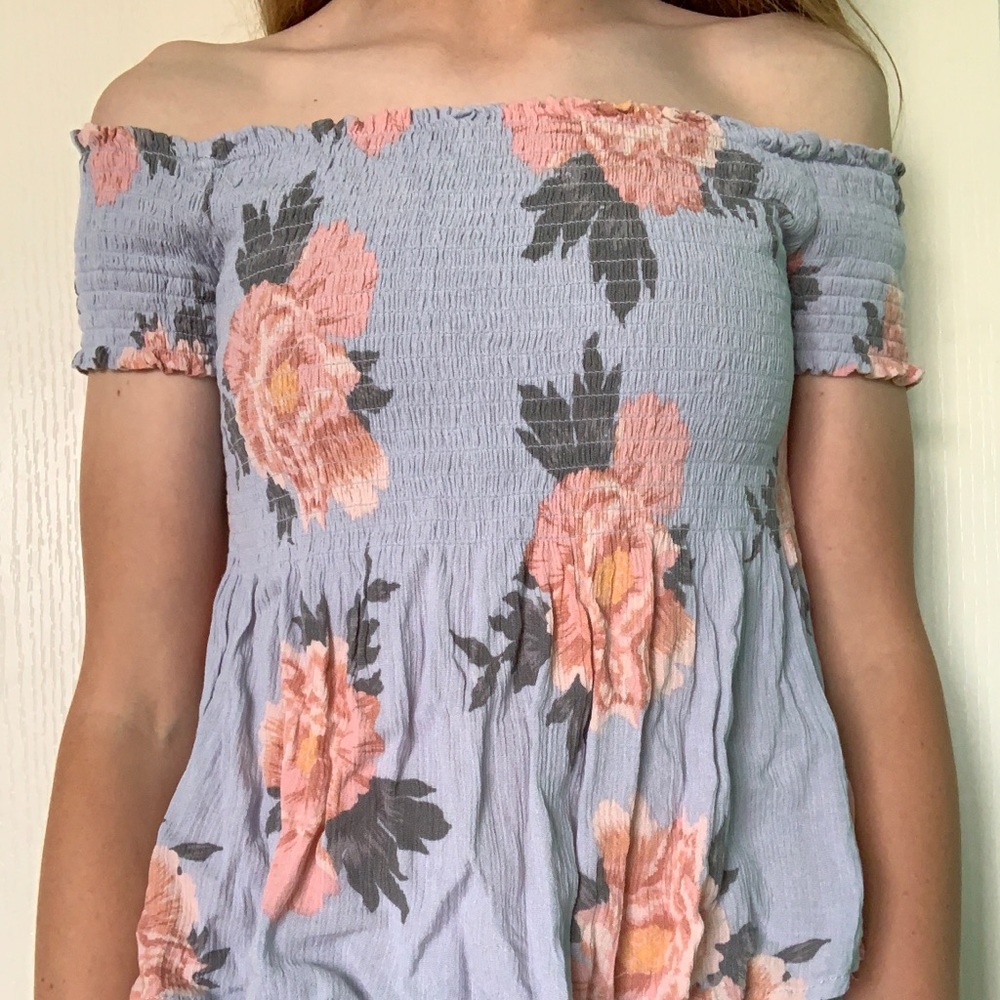 Off the shoulder top from pacsun